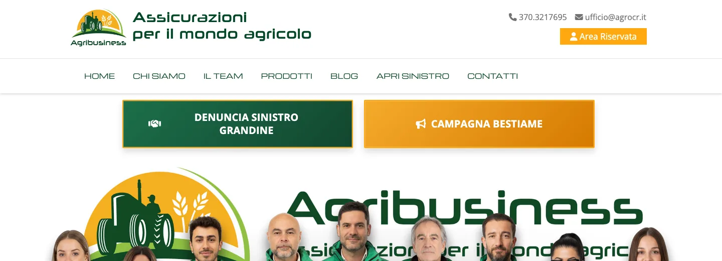 Homepage di Agribusiness Cremona