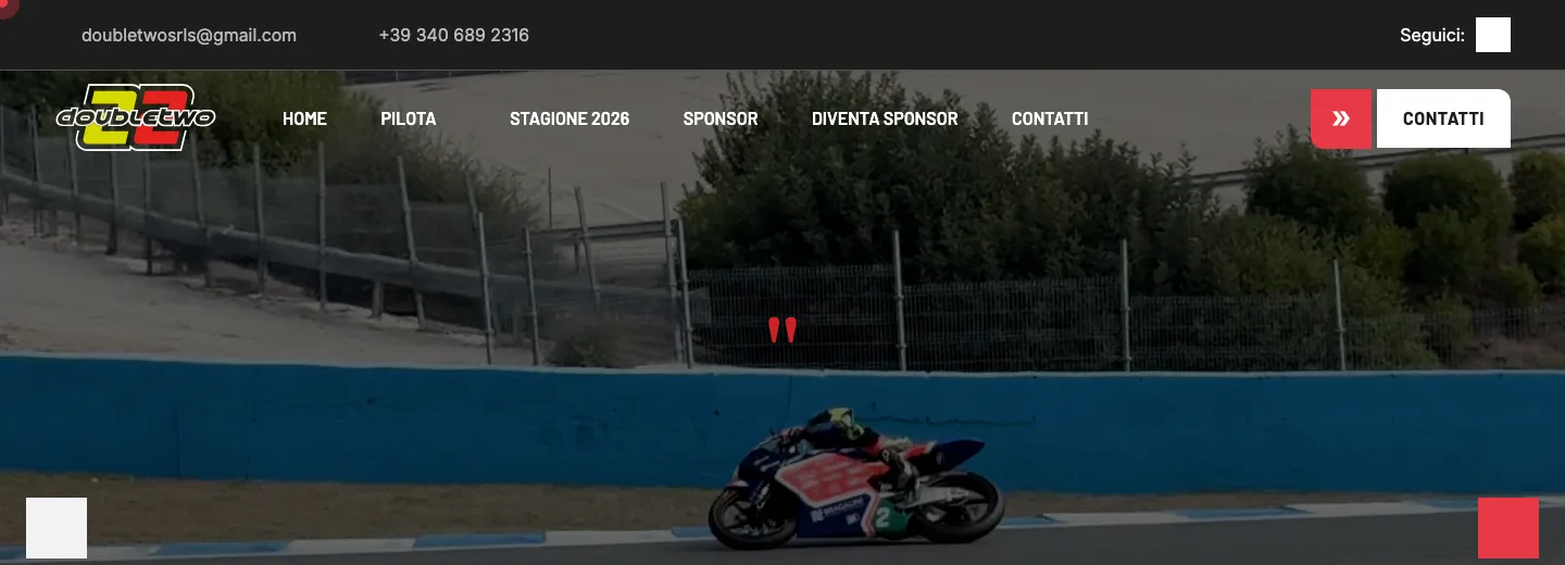 Homepage di DoubleTwo Racing
