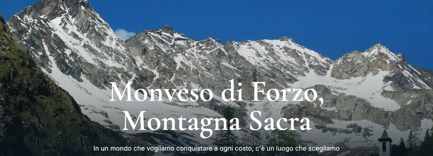Homepage di Montagna Sacra